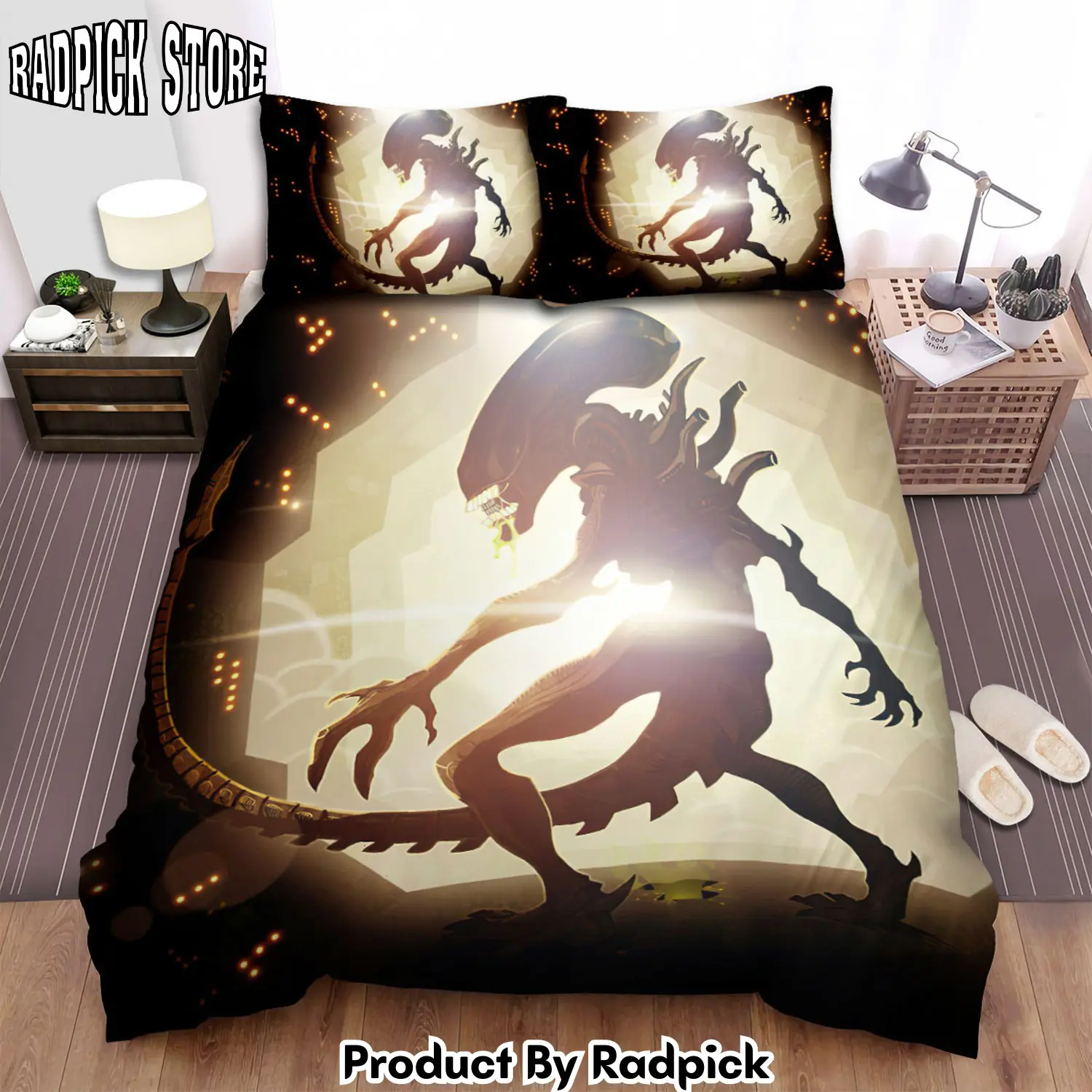 Radpick alien light bed sheets spread comforter duvet cover bedding sets rp3278832